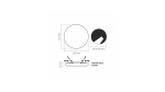 Downlight Frameless 15W Round Neutral